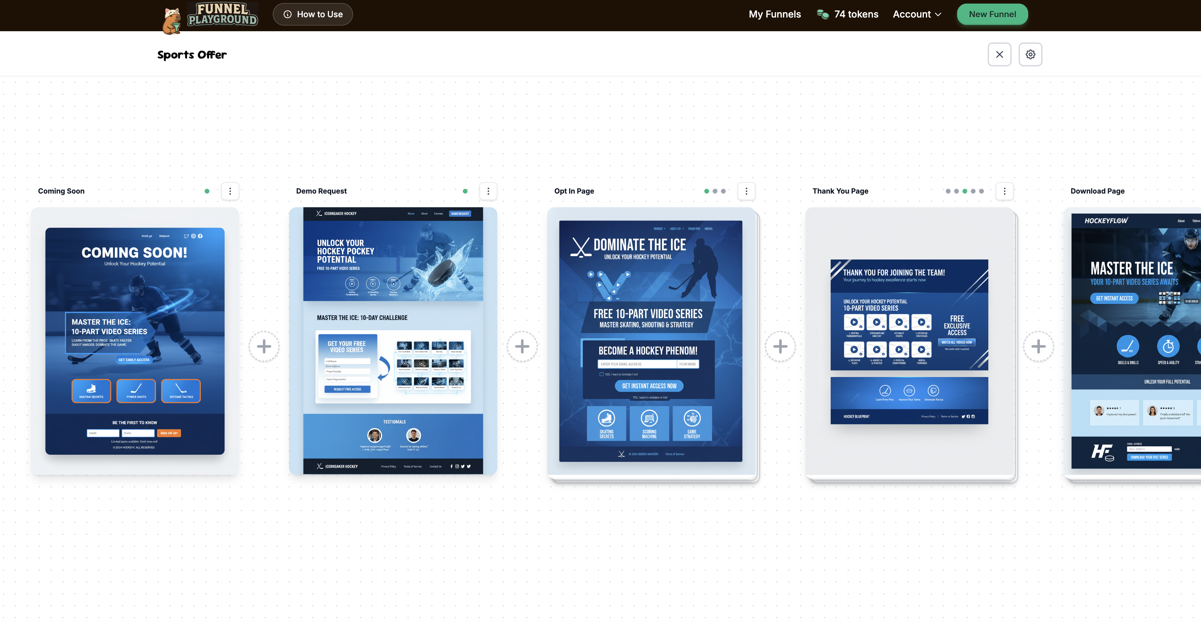 FunnelPlayground Screenshot 3