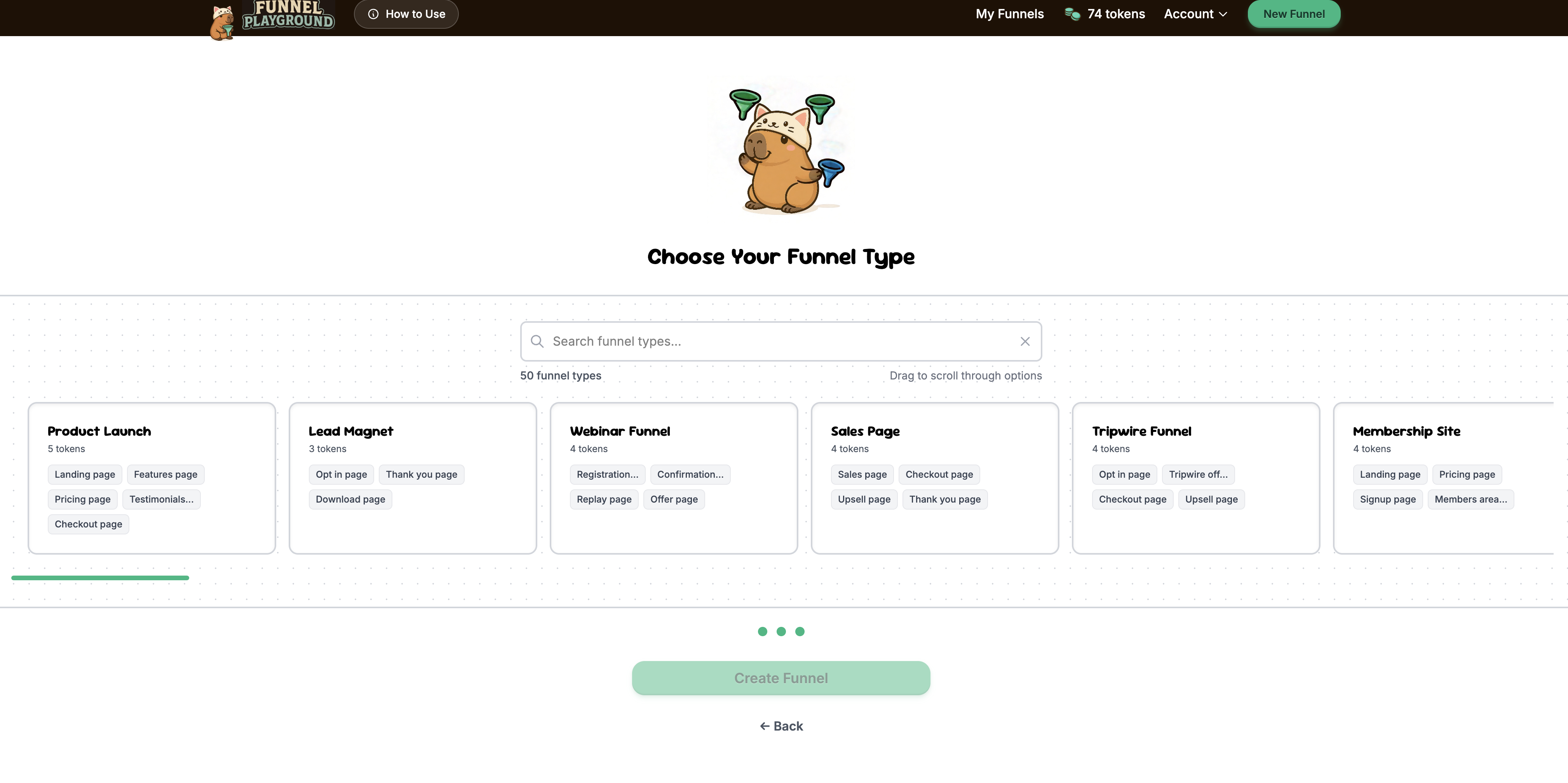 FunnelPlayground Screenshot 1